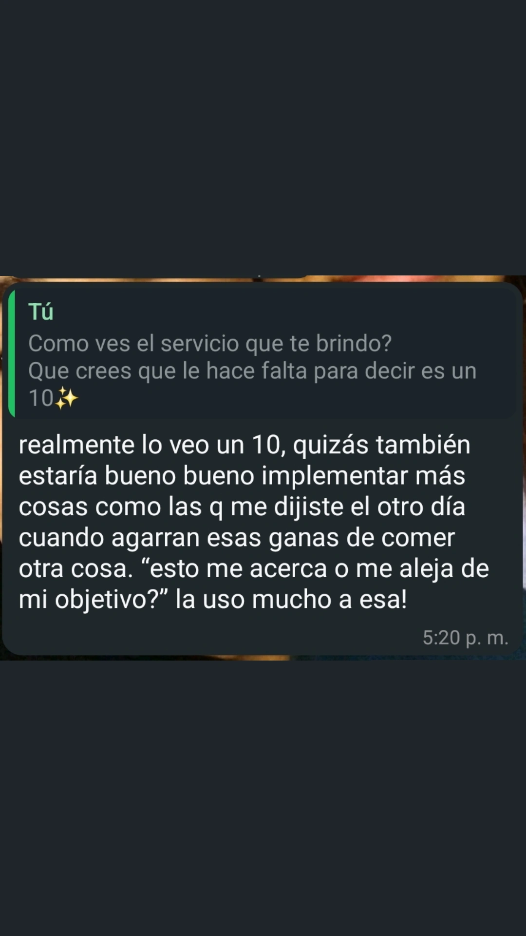 Mensaje WhatsApp 3