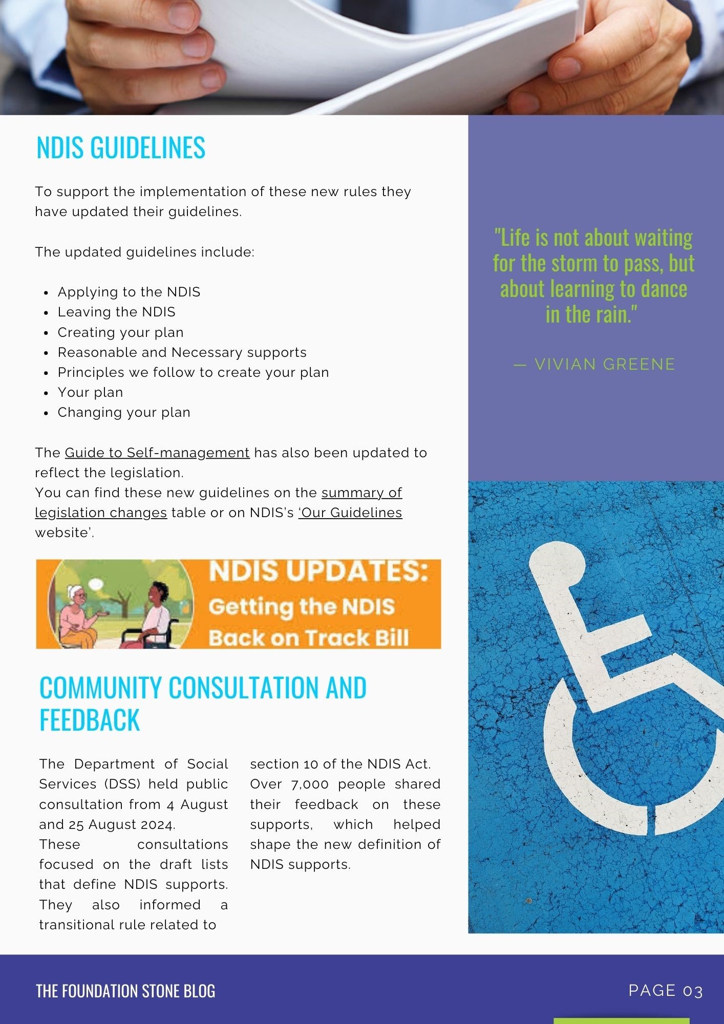 NDIS Guidelines