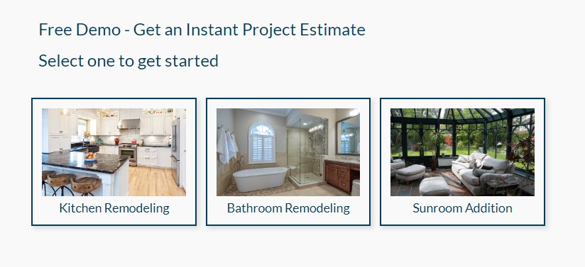 Contractor Interactive Project Configurator