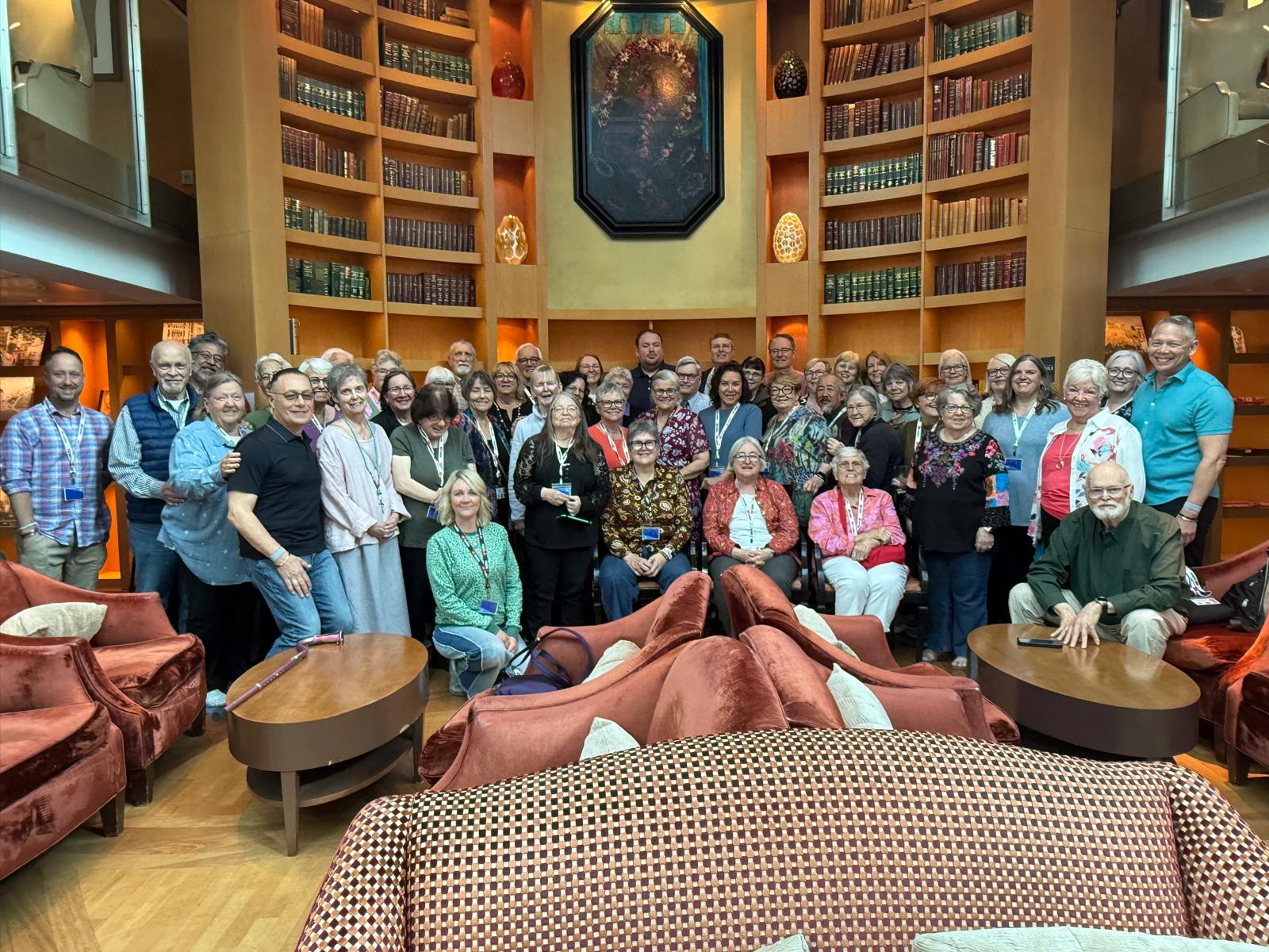 The group of Quilting travellers The group of Quilting travellers