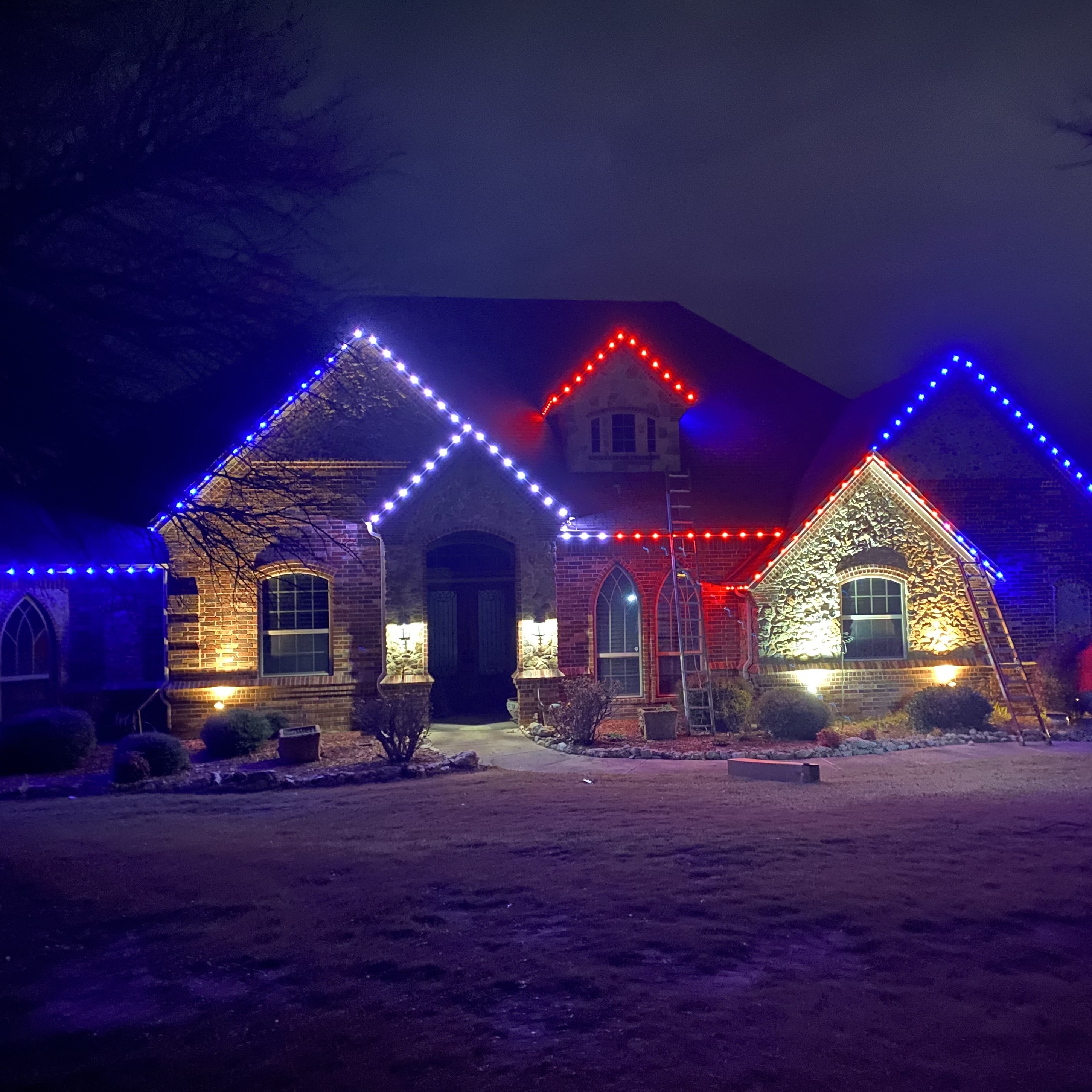 Permanent Christmas lights