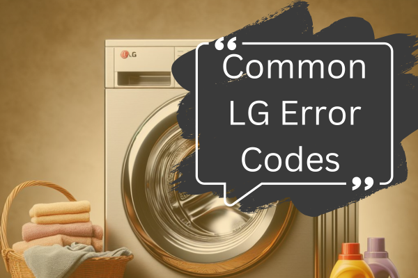 Common LG Error Codes Common LG Error Codes