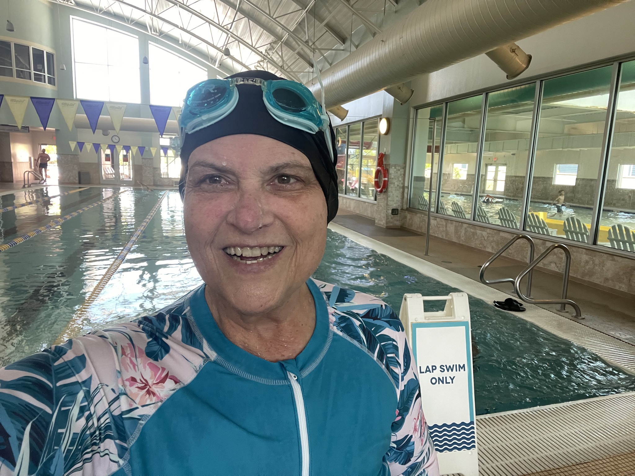 swimming to beat cancer