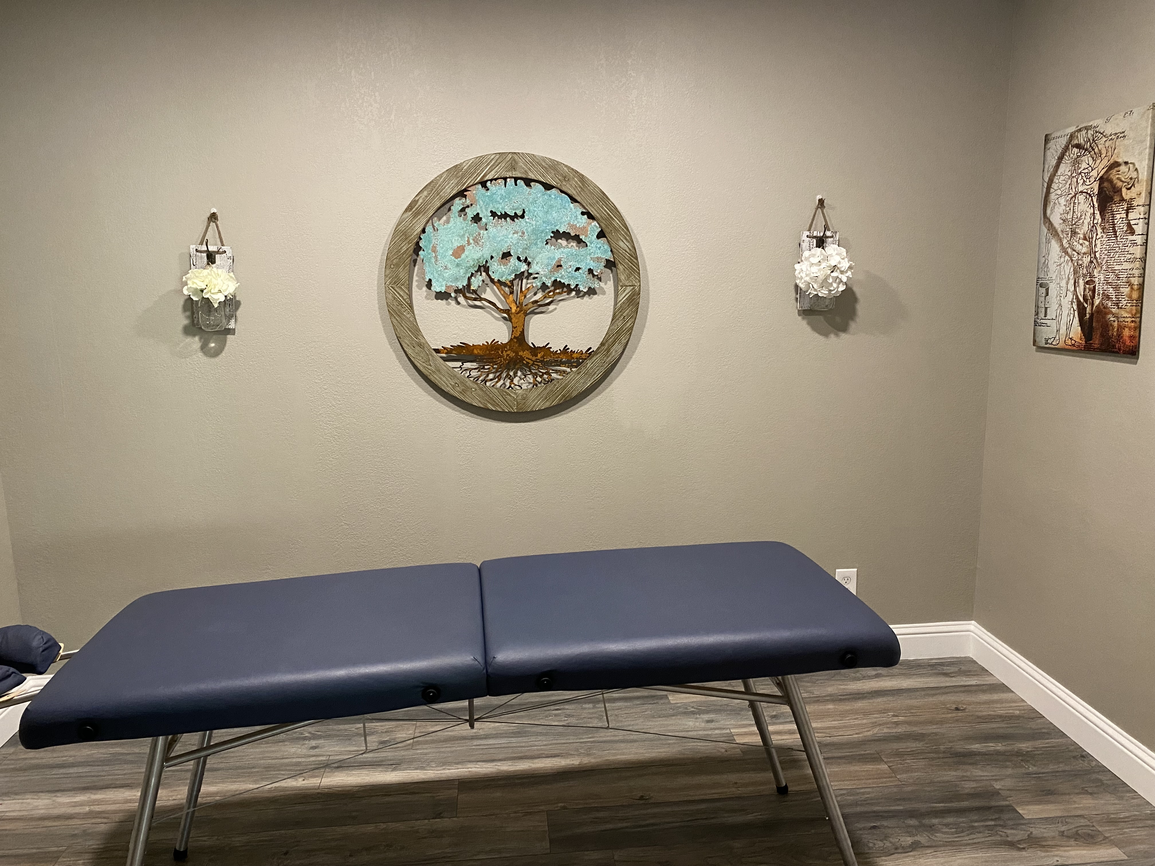Massage table