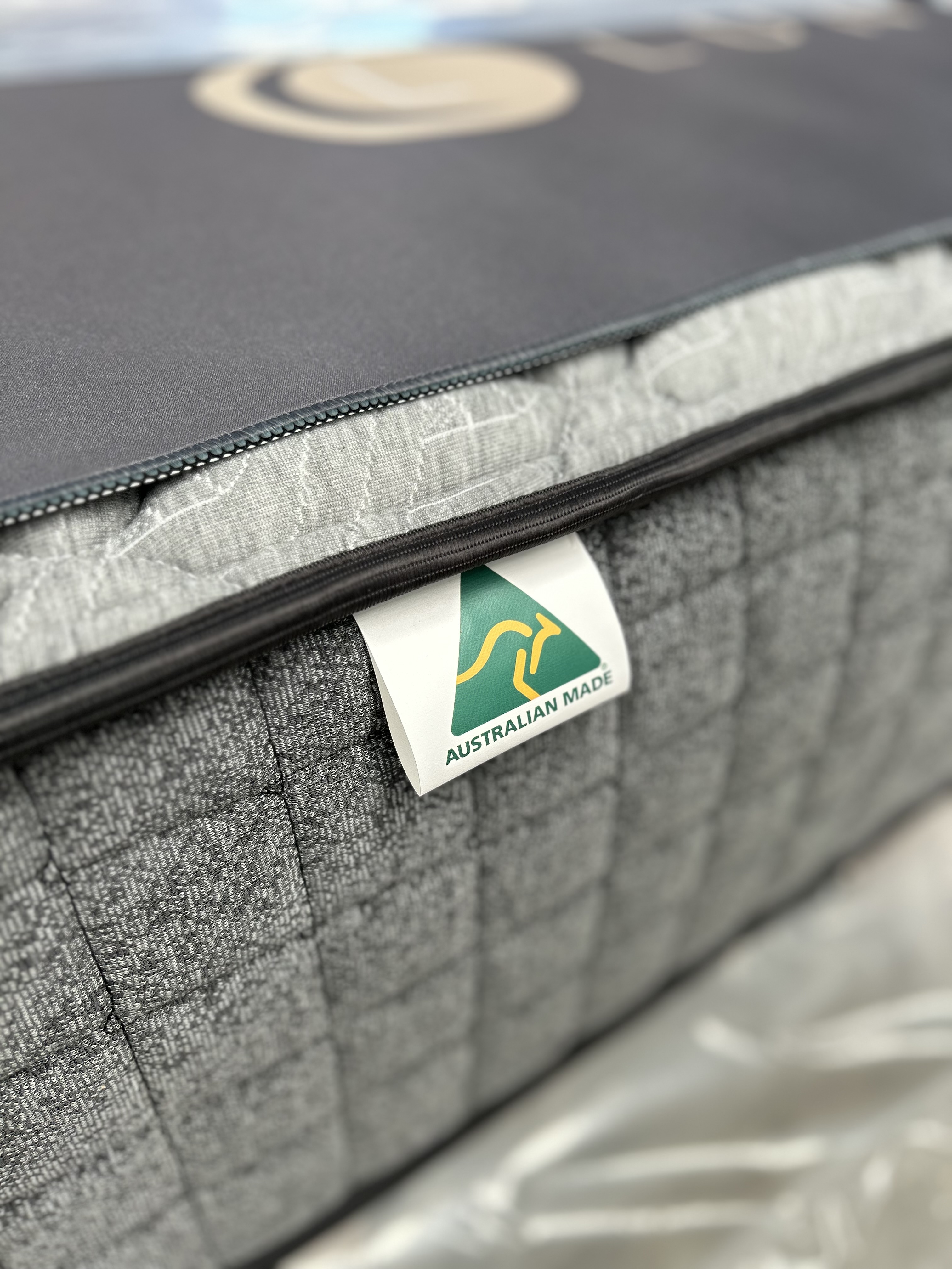 Australian-made mattress materials close-up – Mattress Sunshine Coast Coolum
