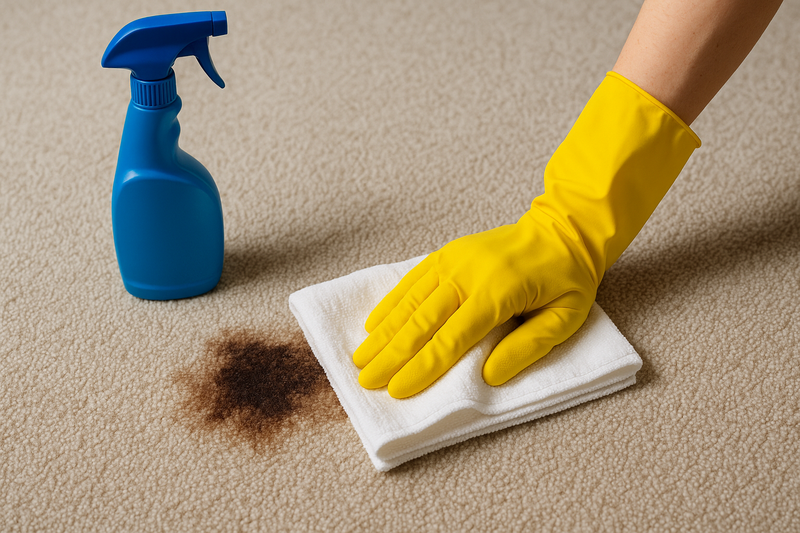 Step-by-Step — Fresh Urine on Carpet Step-by-Step — Fresh Urine on Carpet