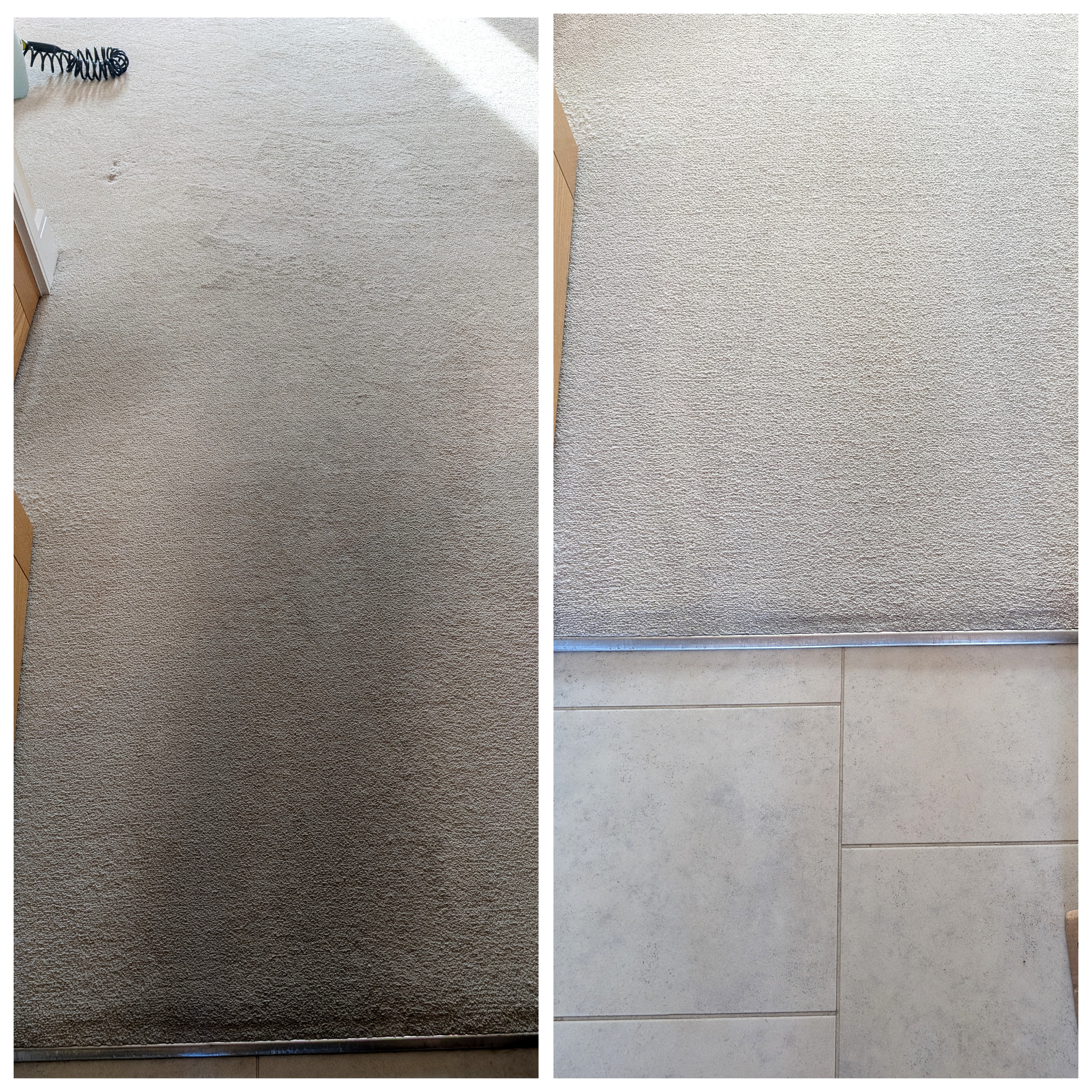 Before and After Cleaning