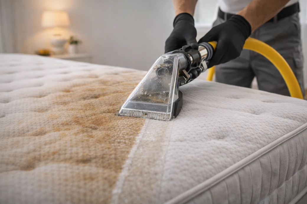 Professional mattress cleaning
