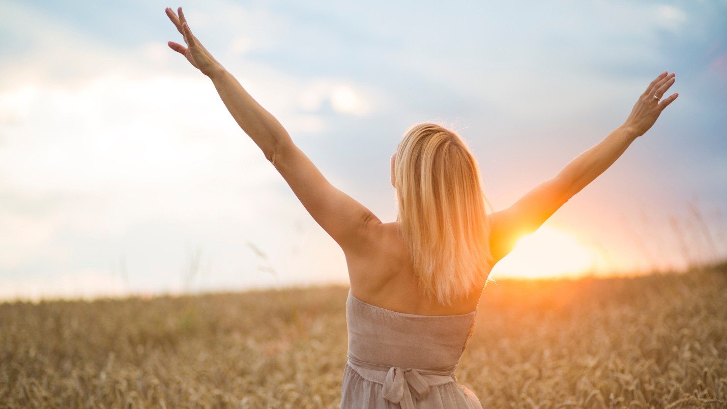 Girl celebrating life. Girl celebrating life.