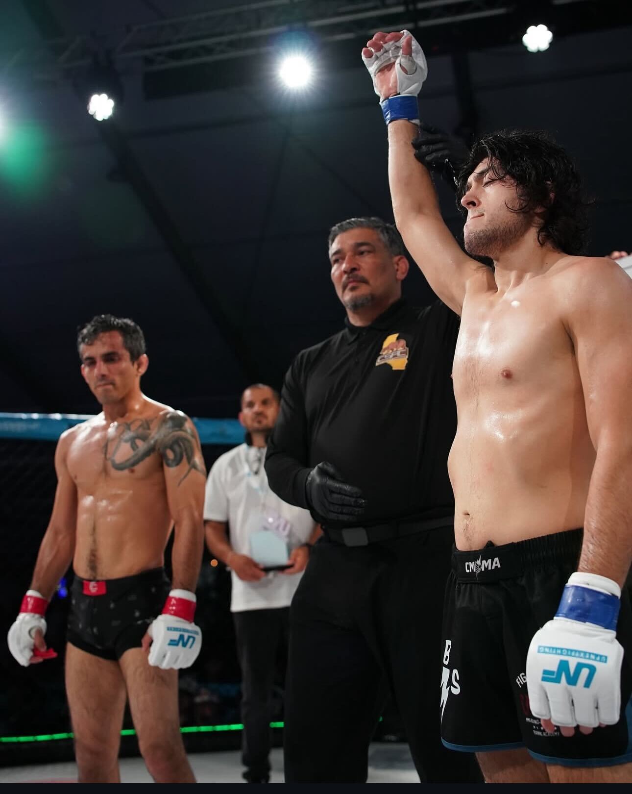 Desmond Alvarado MMA debut