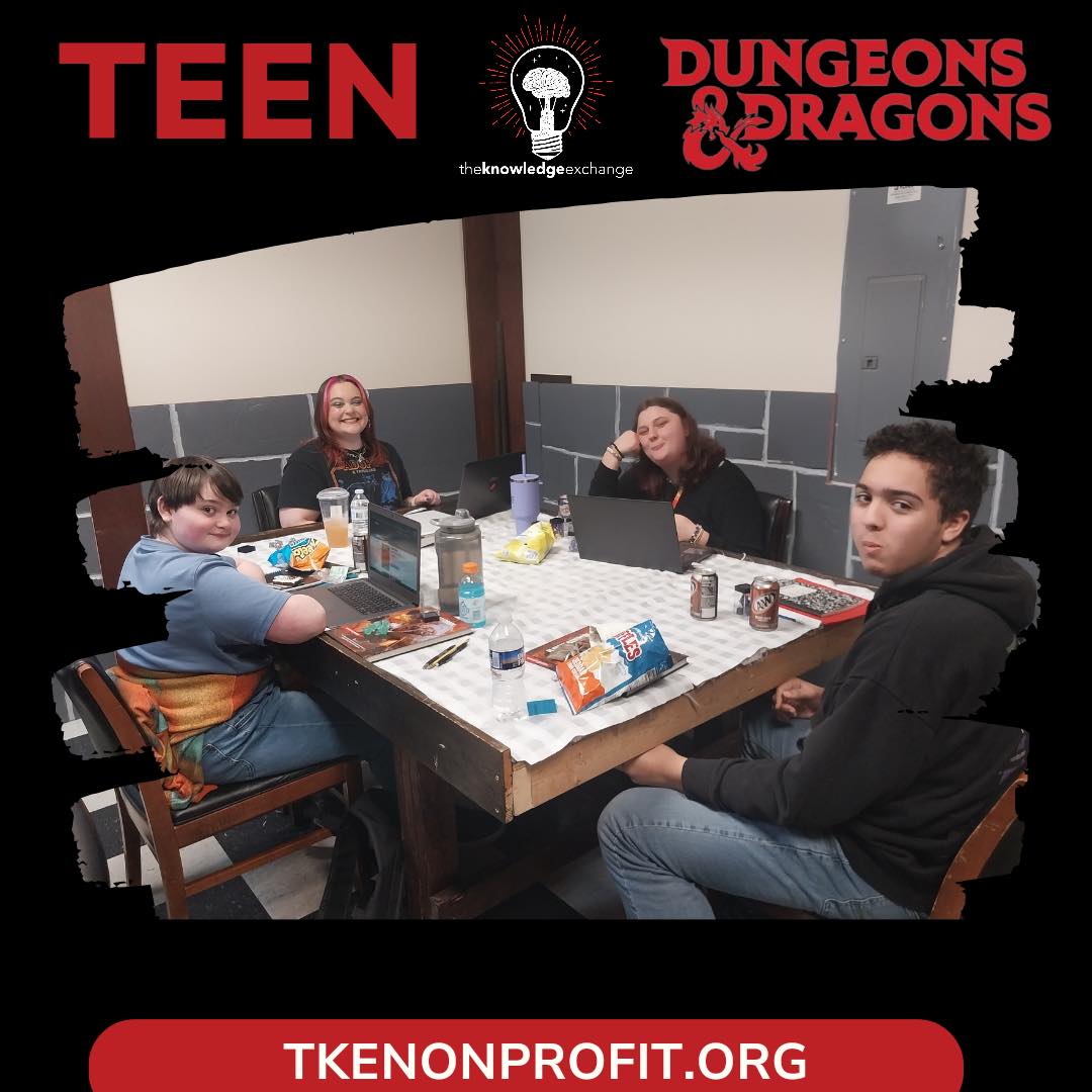 Image of Knowledge Exchange Dungeons & Dragons Learning Program Image of Knowledge Exchange Dungeons & Dragons Learning Program