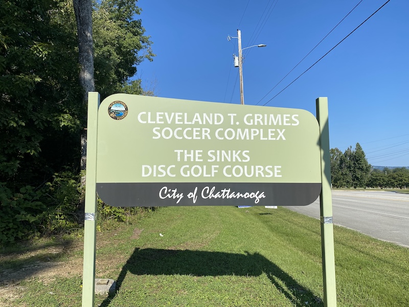 the sinks disc golf course chattanooga the sinks disc golf course chattanooga