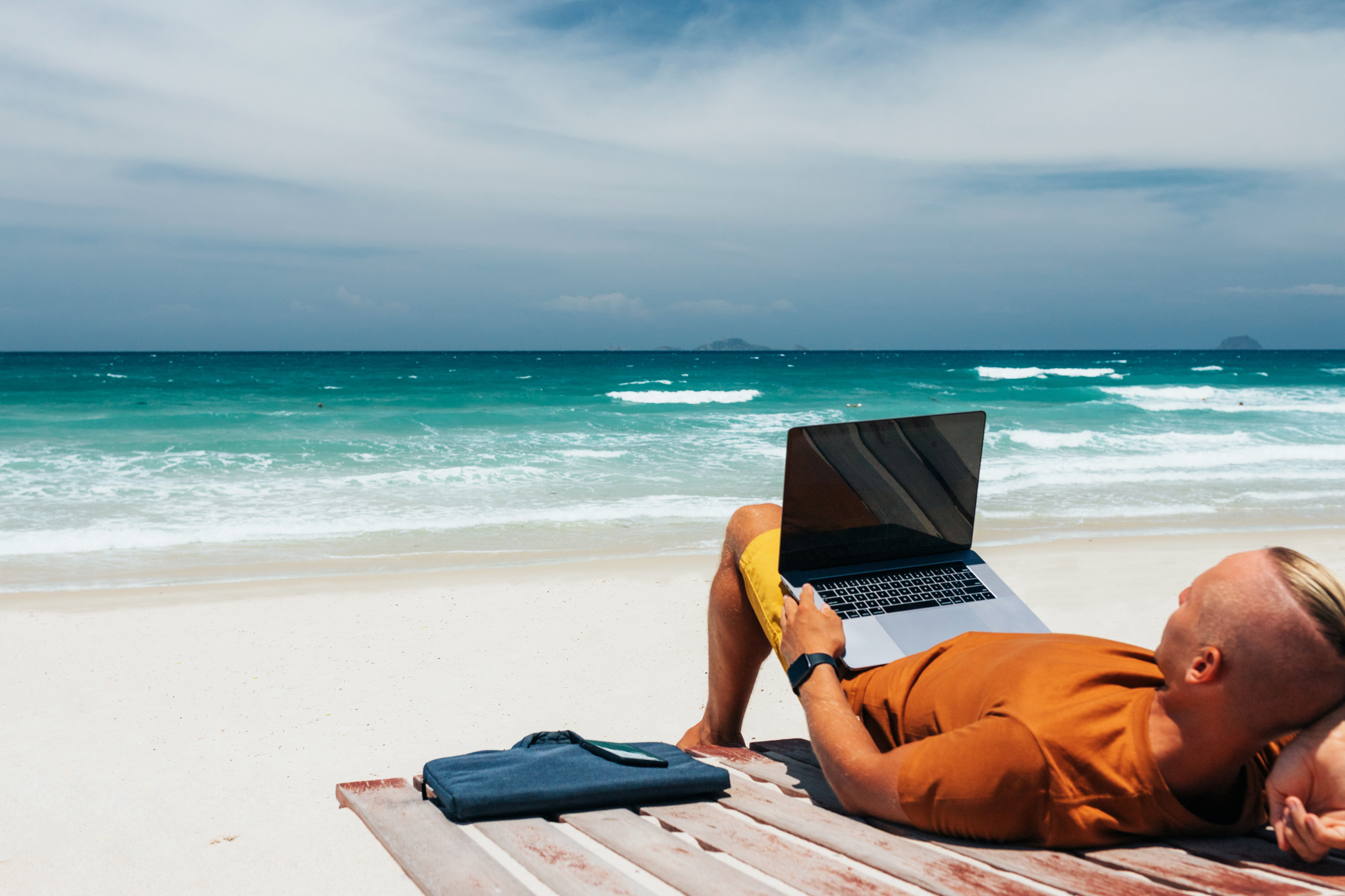 Remote work concept