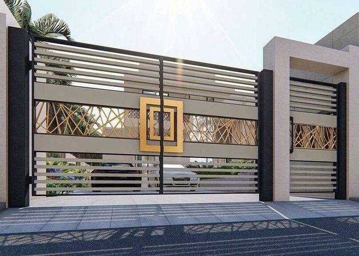 Entrance Gate Made of Metal Entrance Gate Made of Metal
