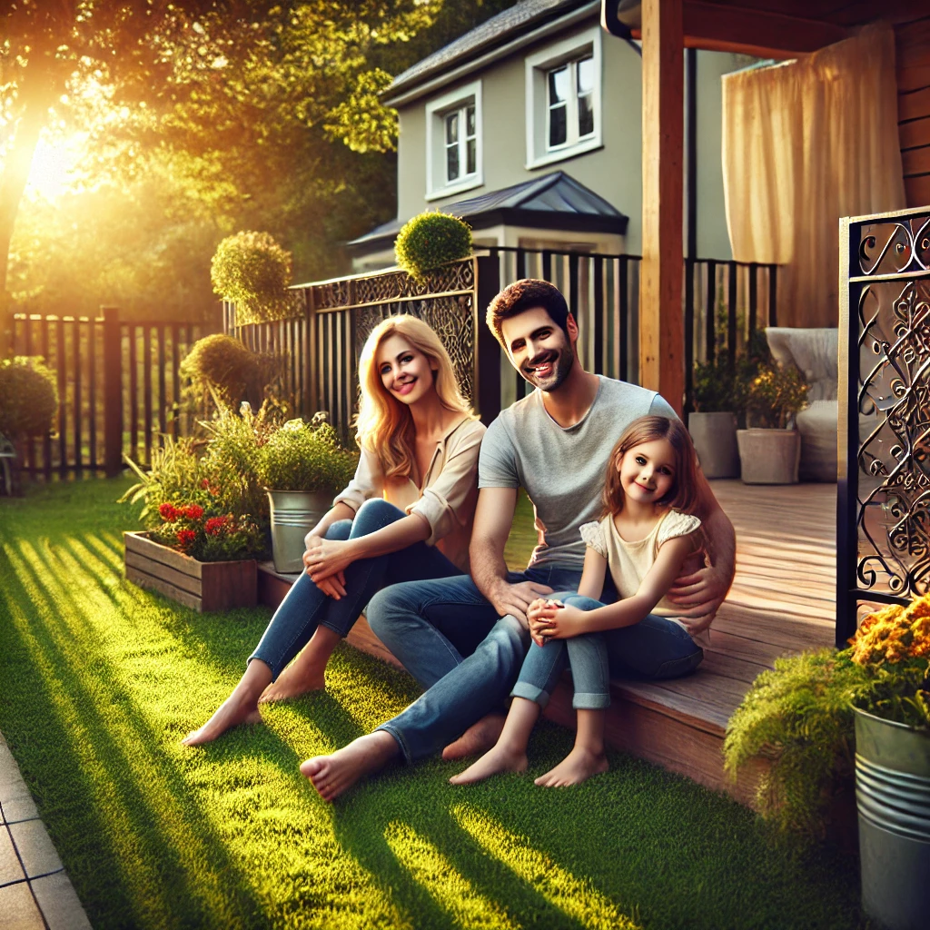 Secure Home, Happy Family Secure Home, Happy Family