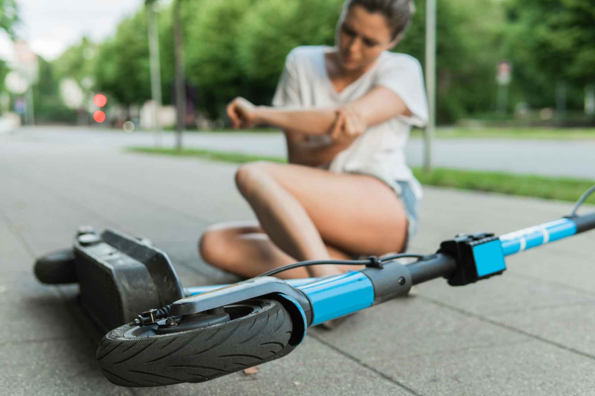 E-Scooter-Unfälle: Kein Schutz durch die gesetzliche Unfallversicherung!