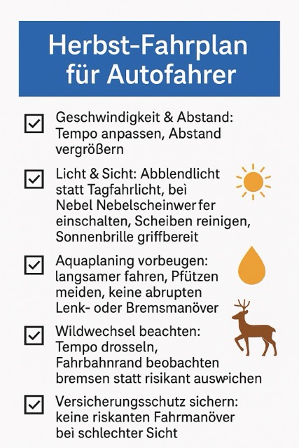 herbst-fahrplan-autofahrer-vericherung-österreich