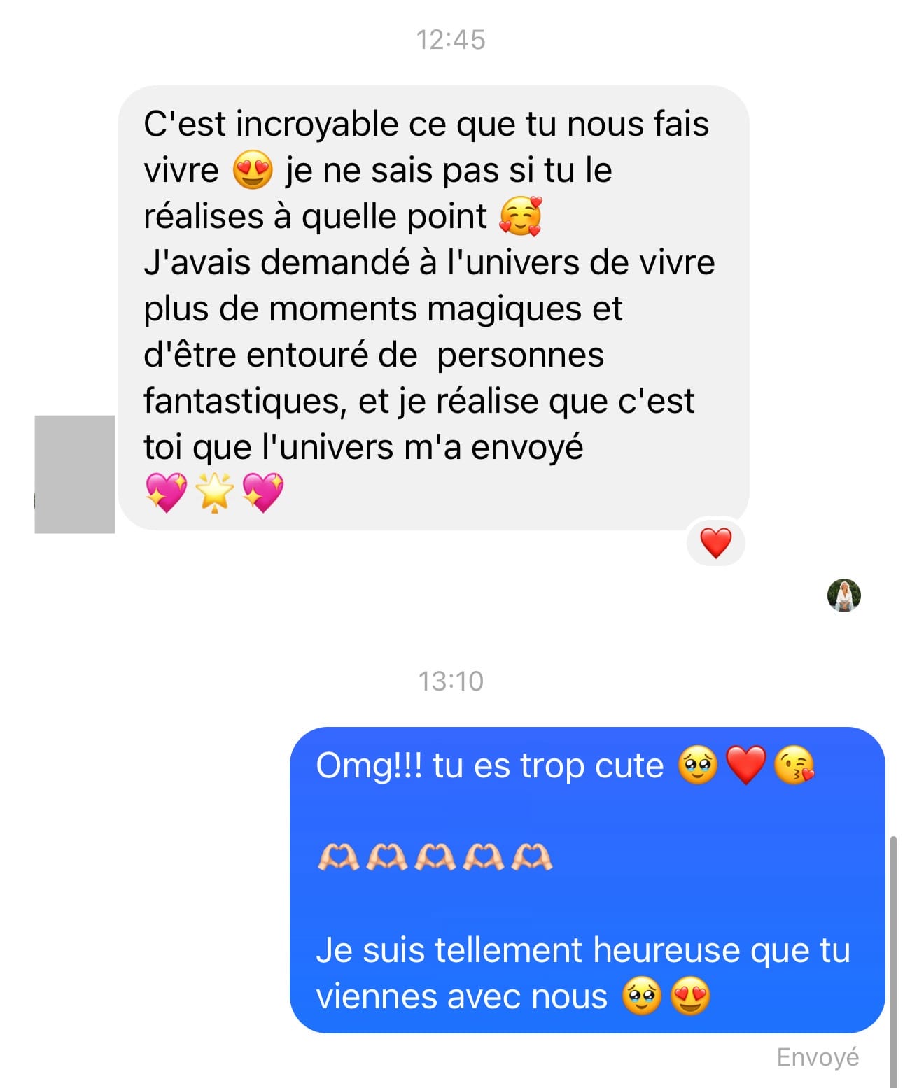Témoignage écrit d'une cliente Transformation-Elle