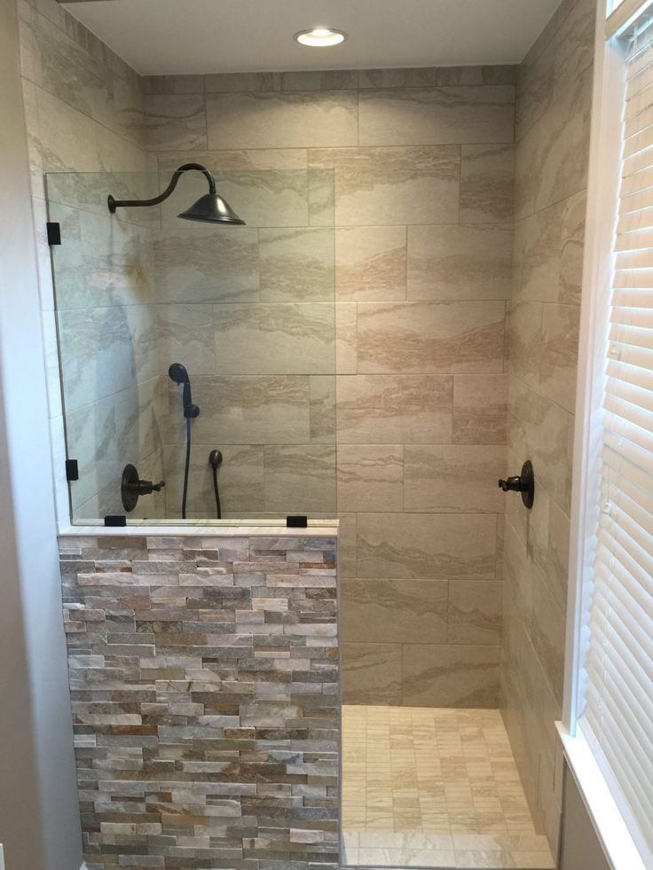 Minimalist Walk-In Shower Idea Minimalist Walk-In Shower Idea