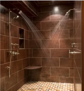 Modern Farmhouse Walk-In Shower Modern Farmhouse Walk-In Shower
