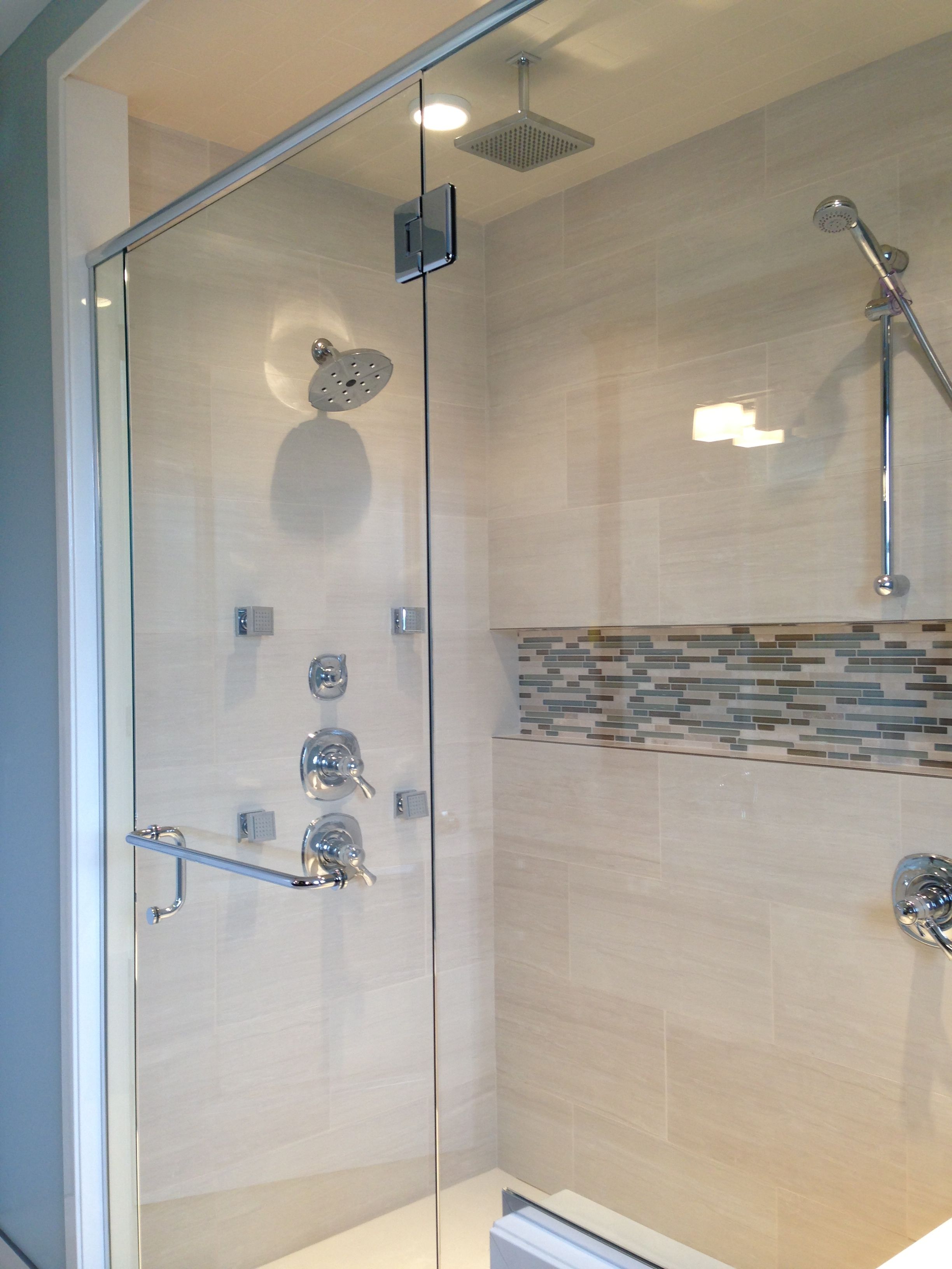 Walk-In Shower Niche Idea Walk-In Shower Niche Idea