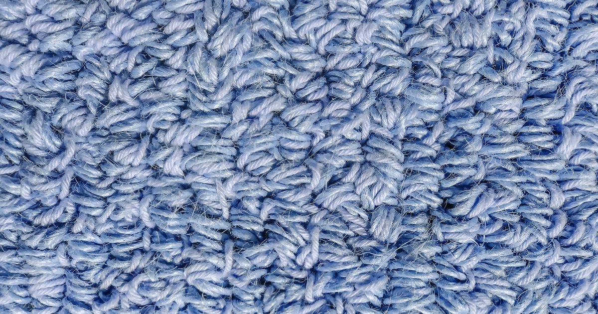 blue loop pile carpet