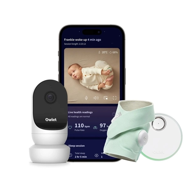 Top-Rated Baby Monitors & Nursery Tech Devices: Owlet Dream Sock + Cam
