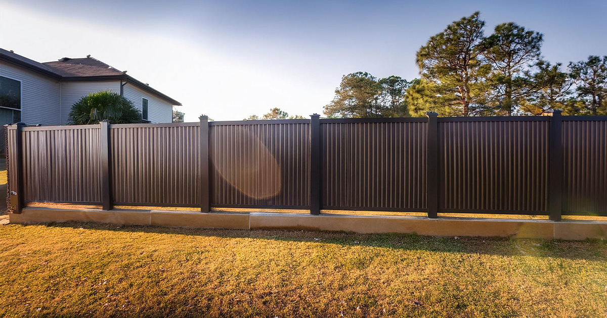 types of fence panels