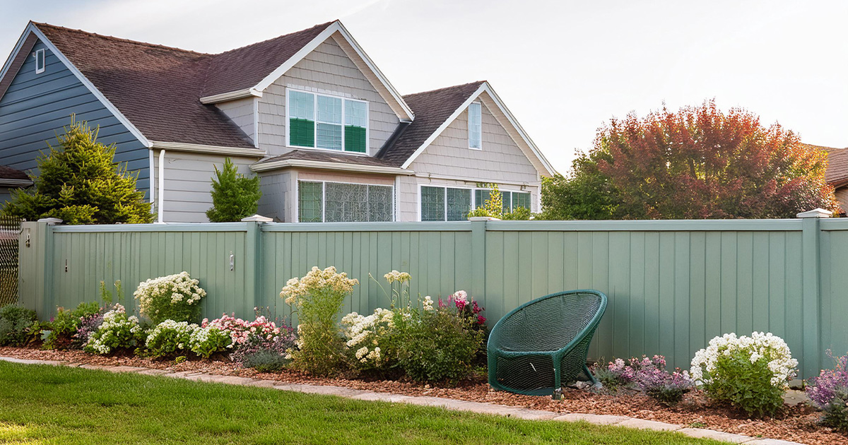 vinyl private fencing