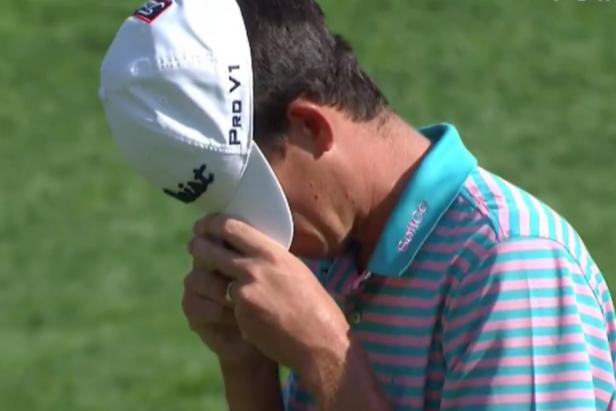 Golfer frustration Golfer frustration