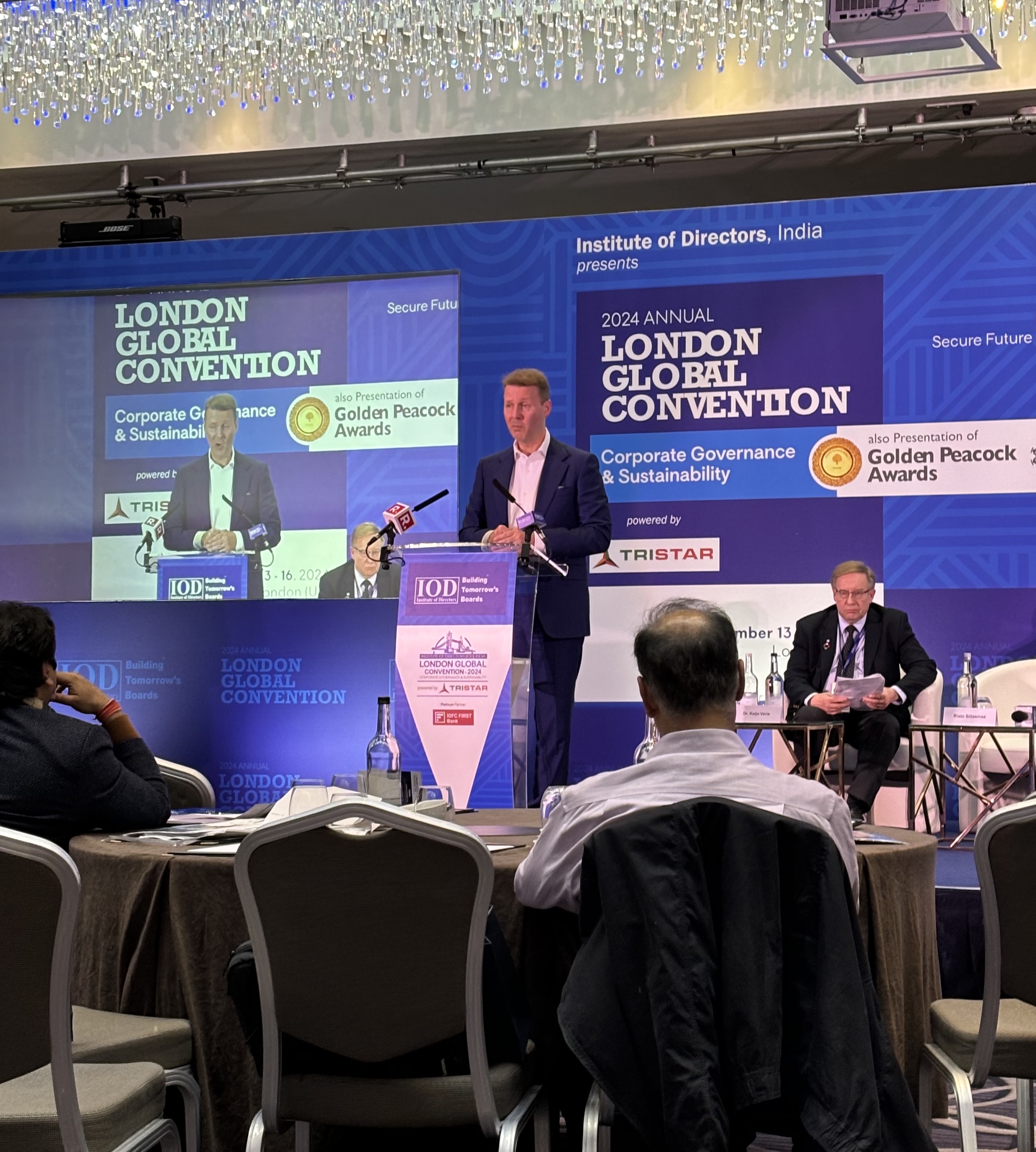 Speaker at the conference