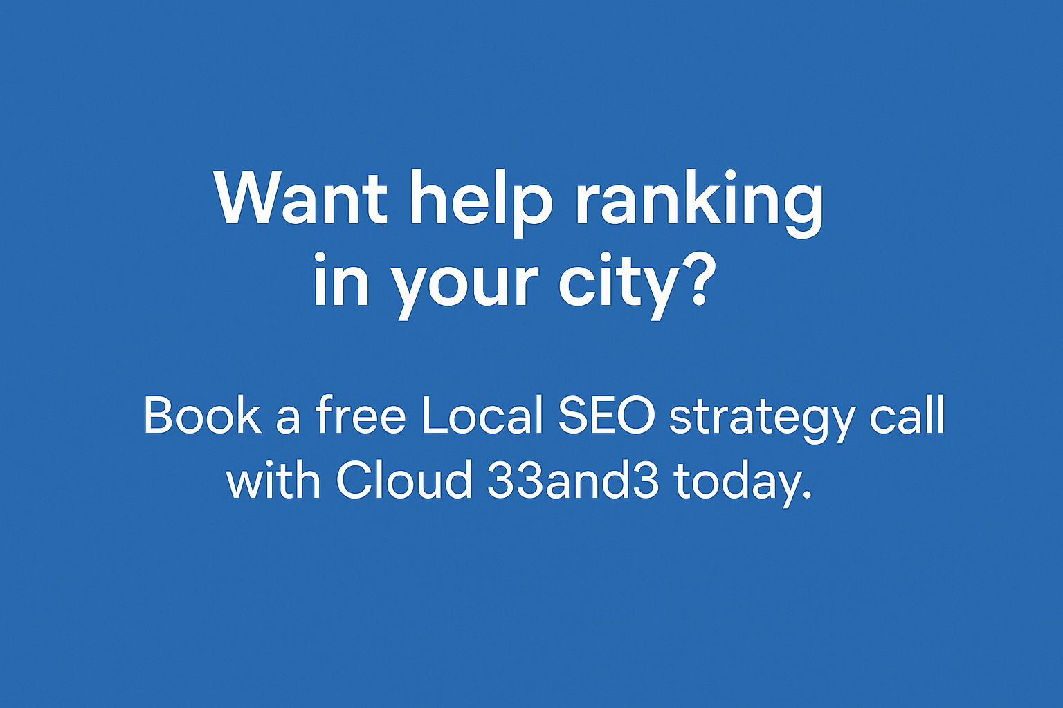 book a SEO strategy call with cloud 33and3 book a SEO strategy call with cloud 33and3