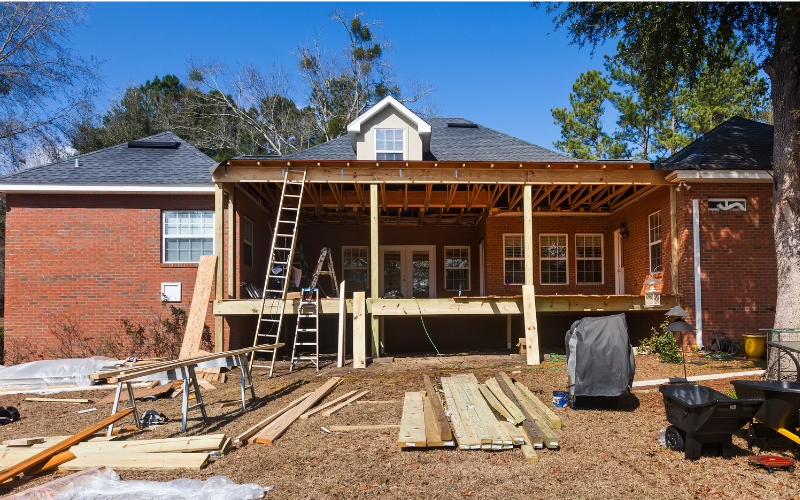 home improvement with added space home improvement with added space