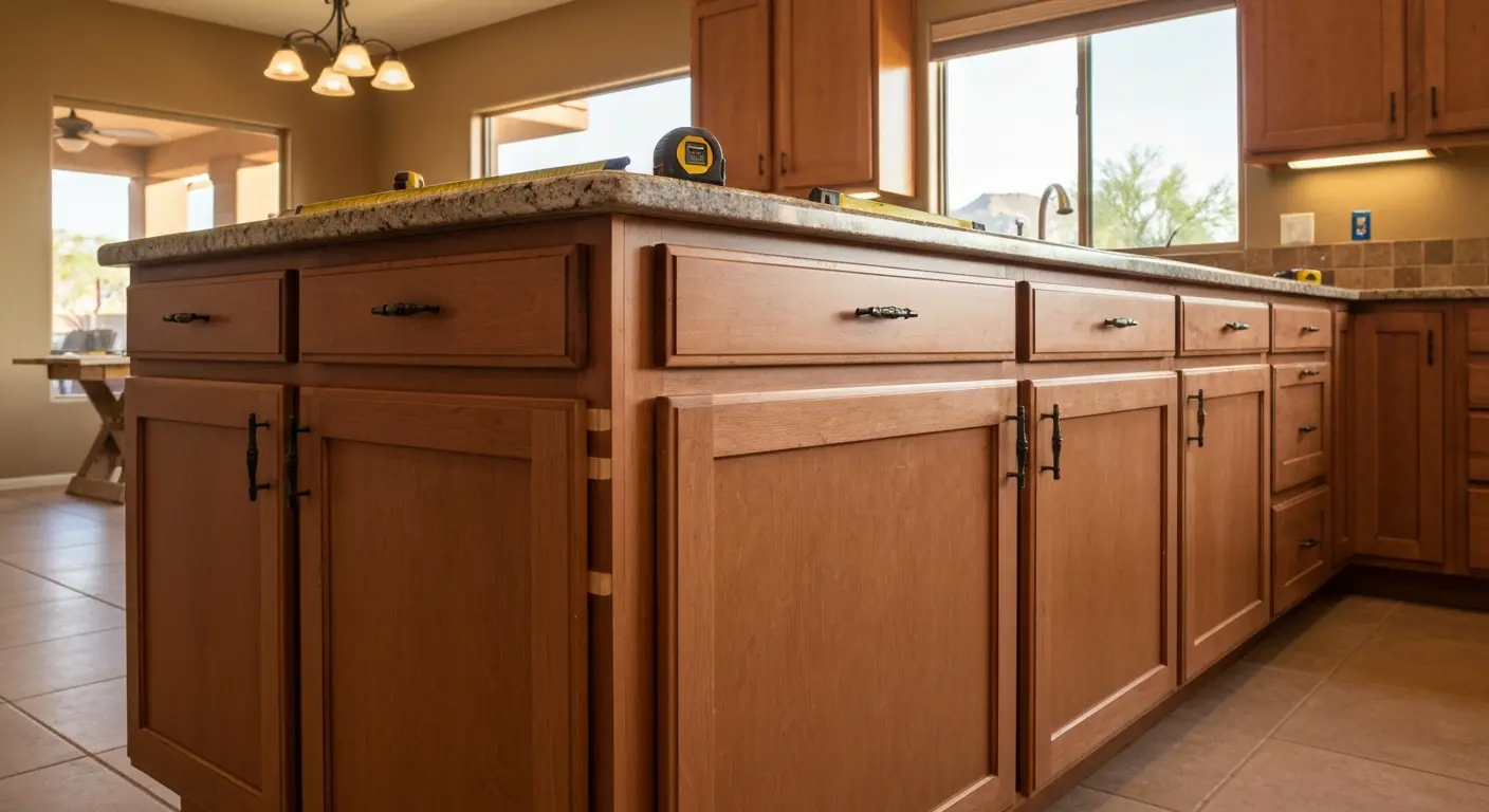 Kitchen island design and installation