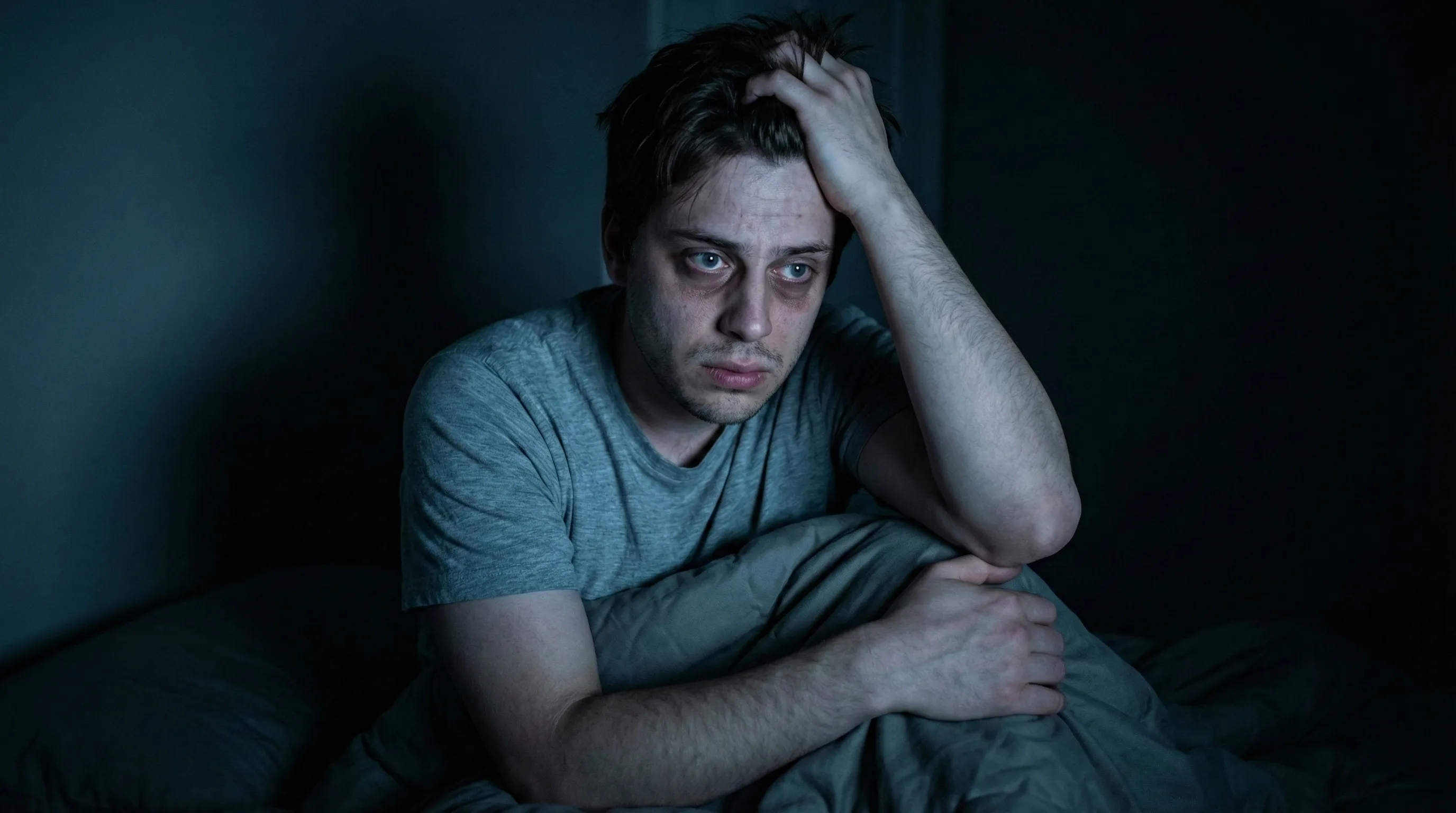 Jake anxious at night