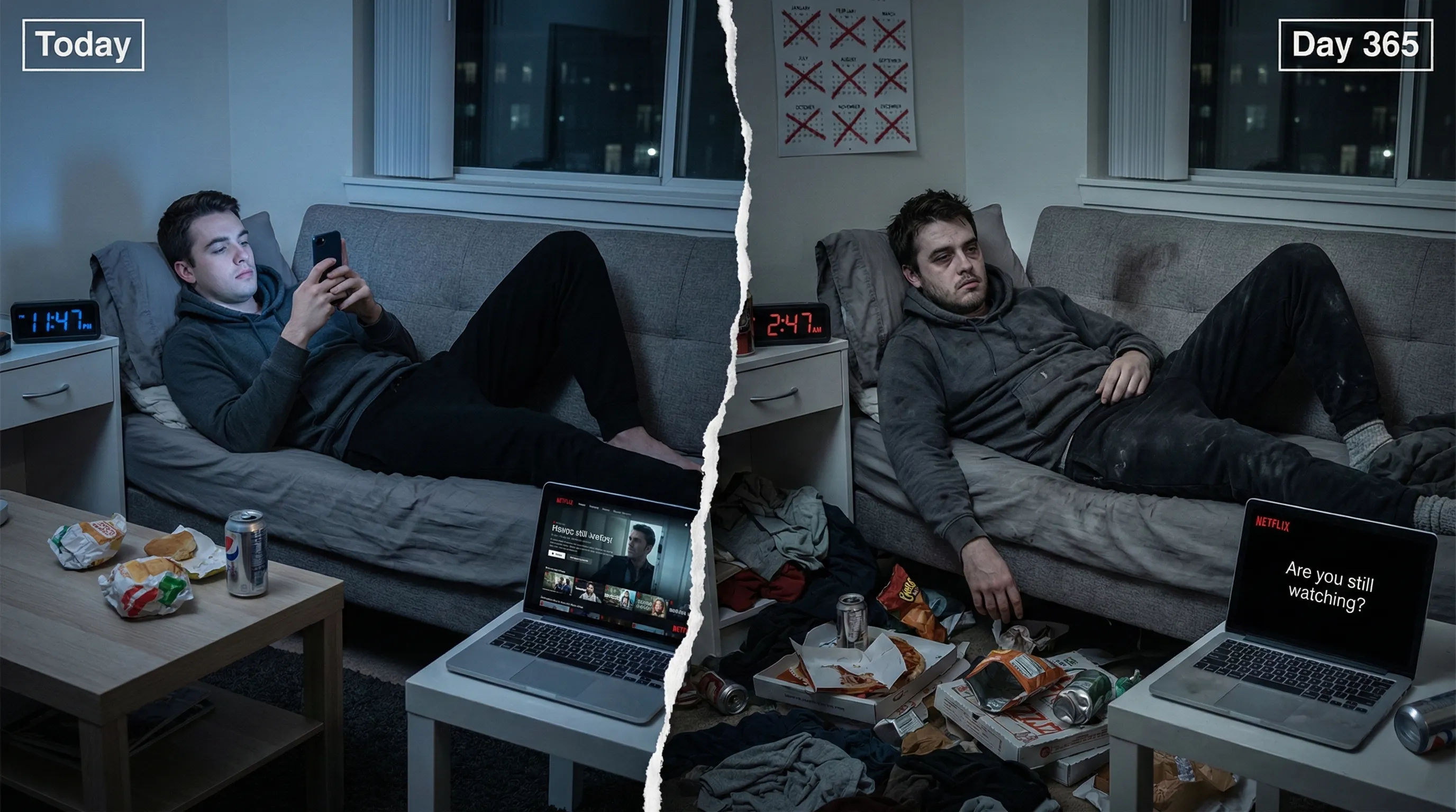 One year later - still drifting