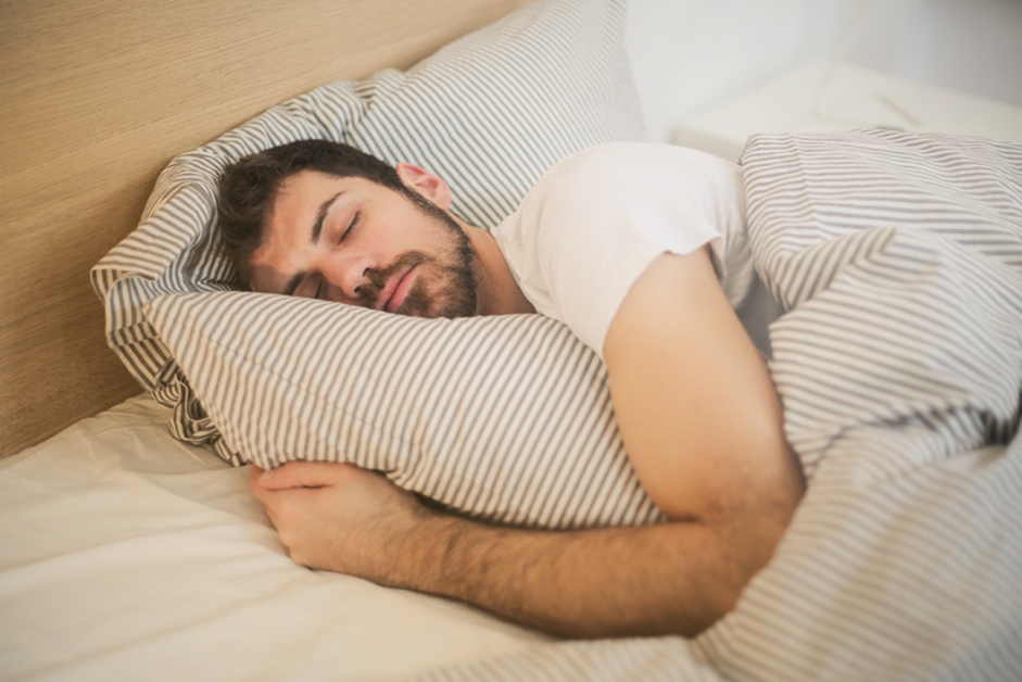 man sleeping man sleeping