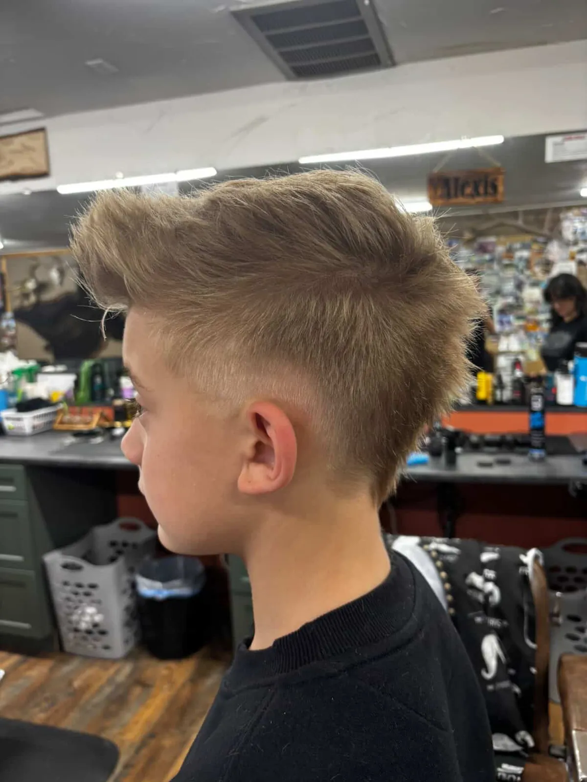 Boys haircut