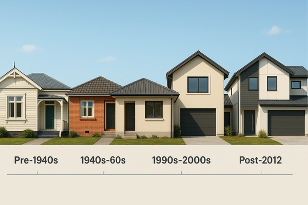 Property Construction Risks for Different Eras of Building in New Zealand
