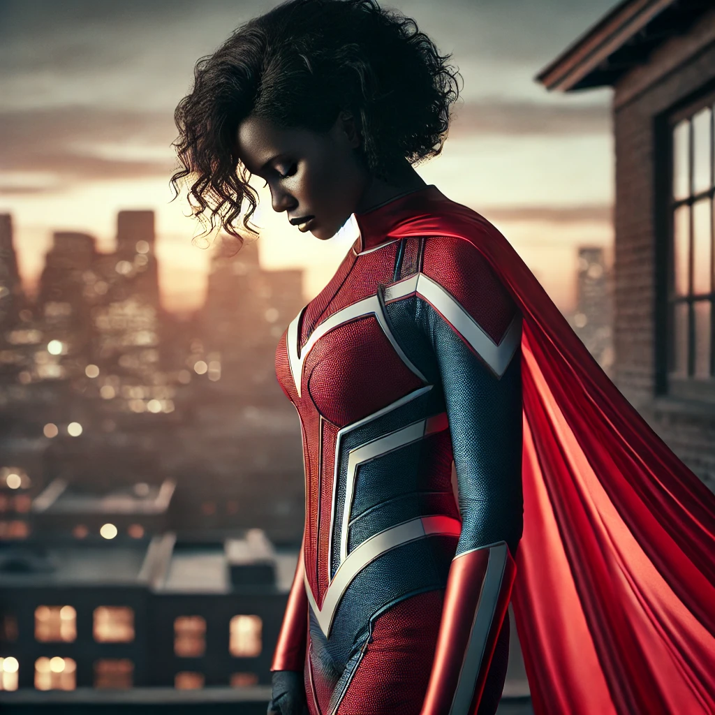 Superwoman Exhausted Superwoman Exhausted