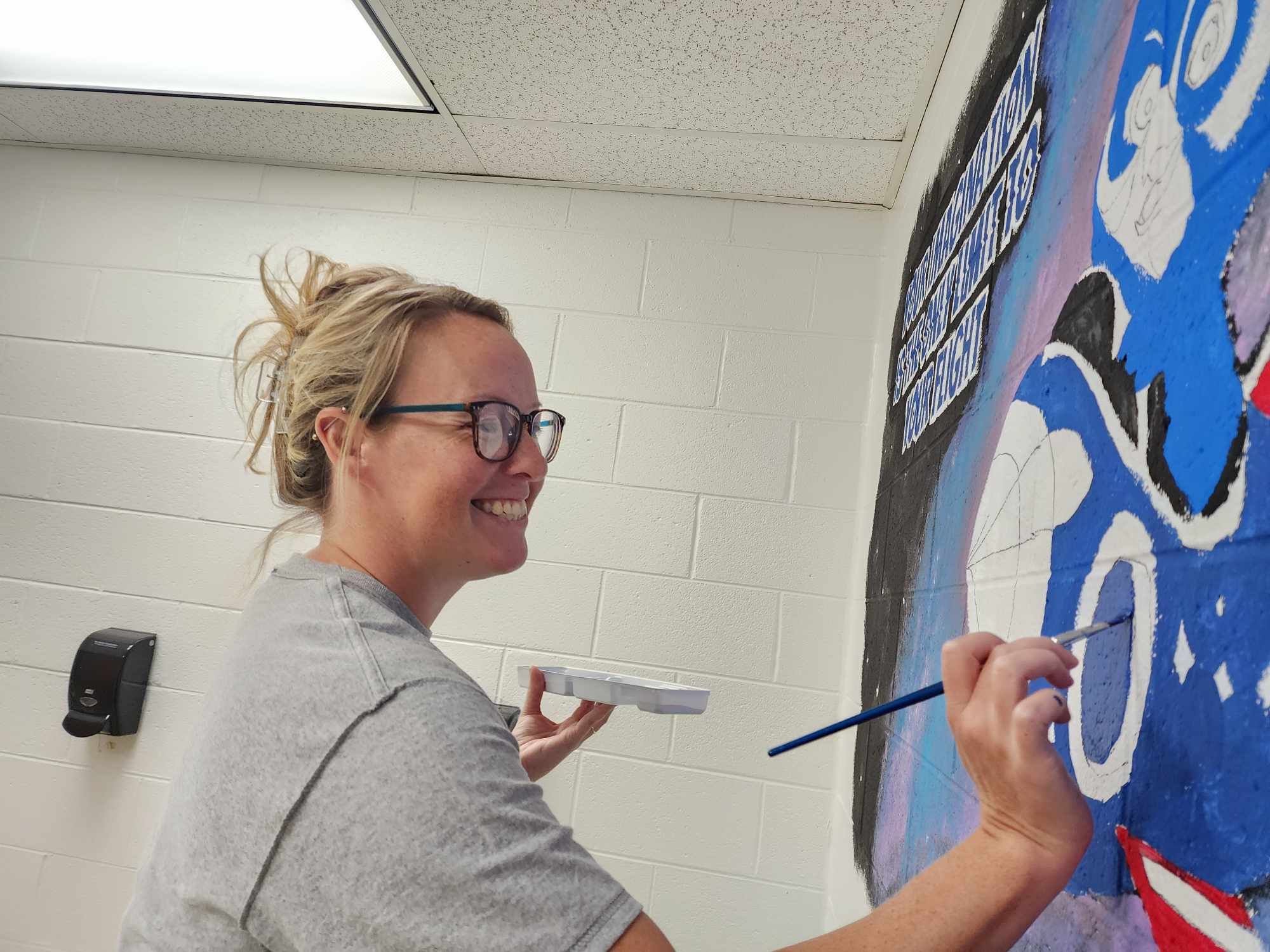 Amy painting