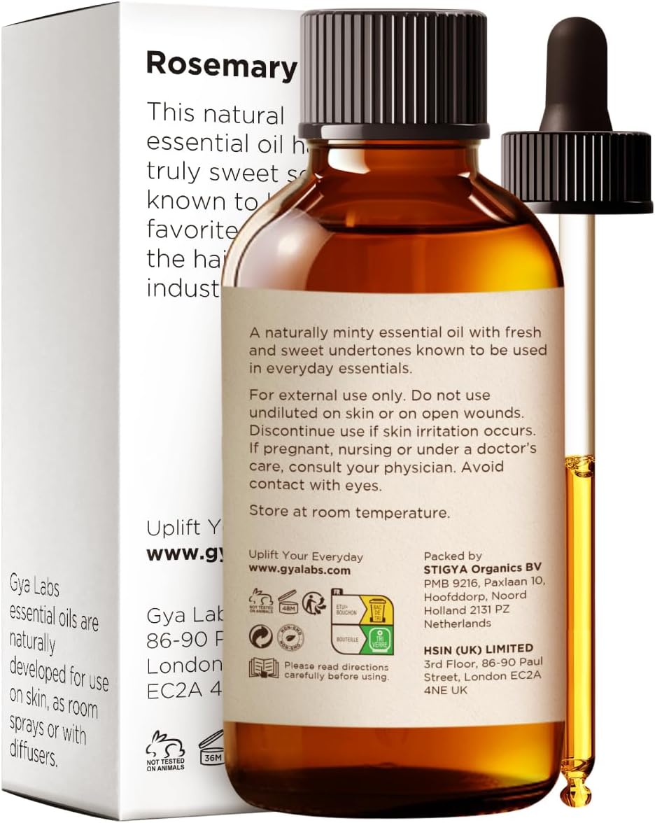 Gya Labs Rosemary Essential Oil Gya Labs Rosemary Essential Oil