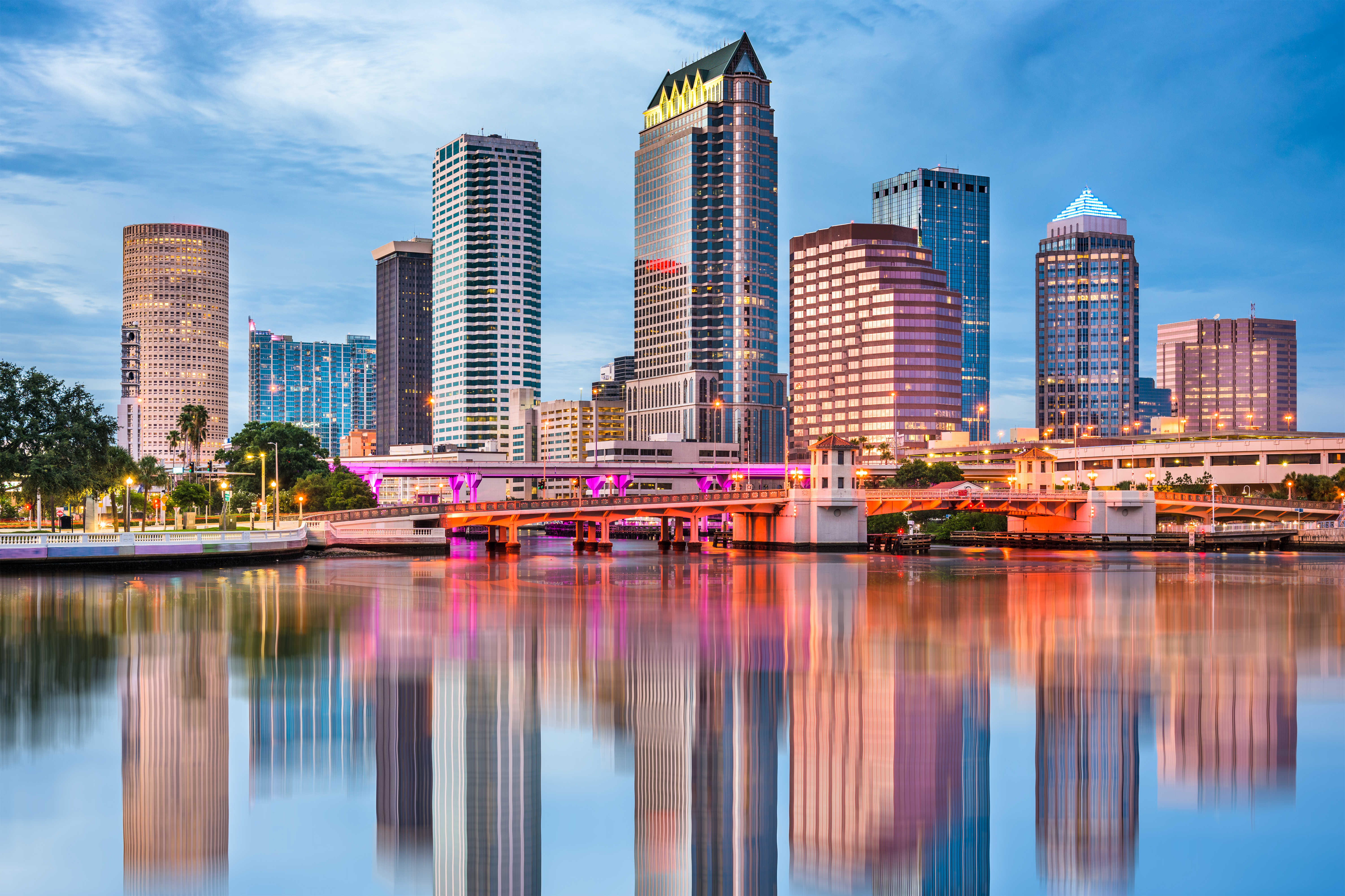 down town Tampa Bay down town Tampa Bay
