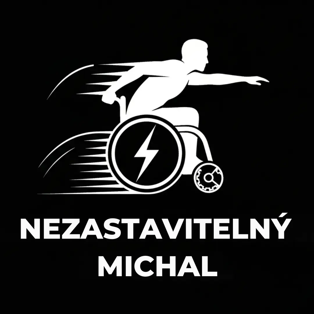 Nezastavitelný Michal – logo