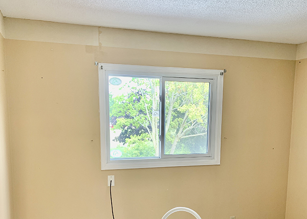 Wallpaper installation project