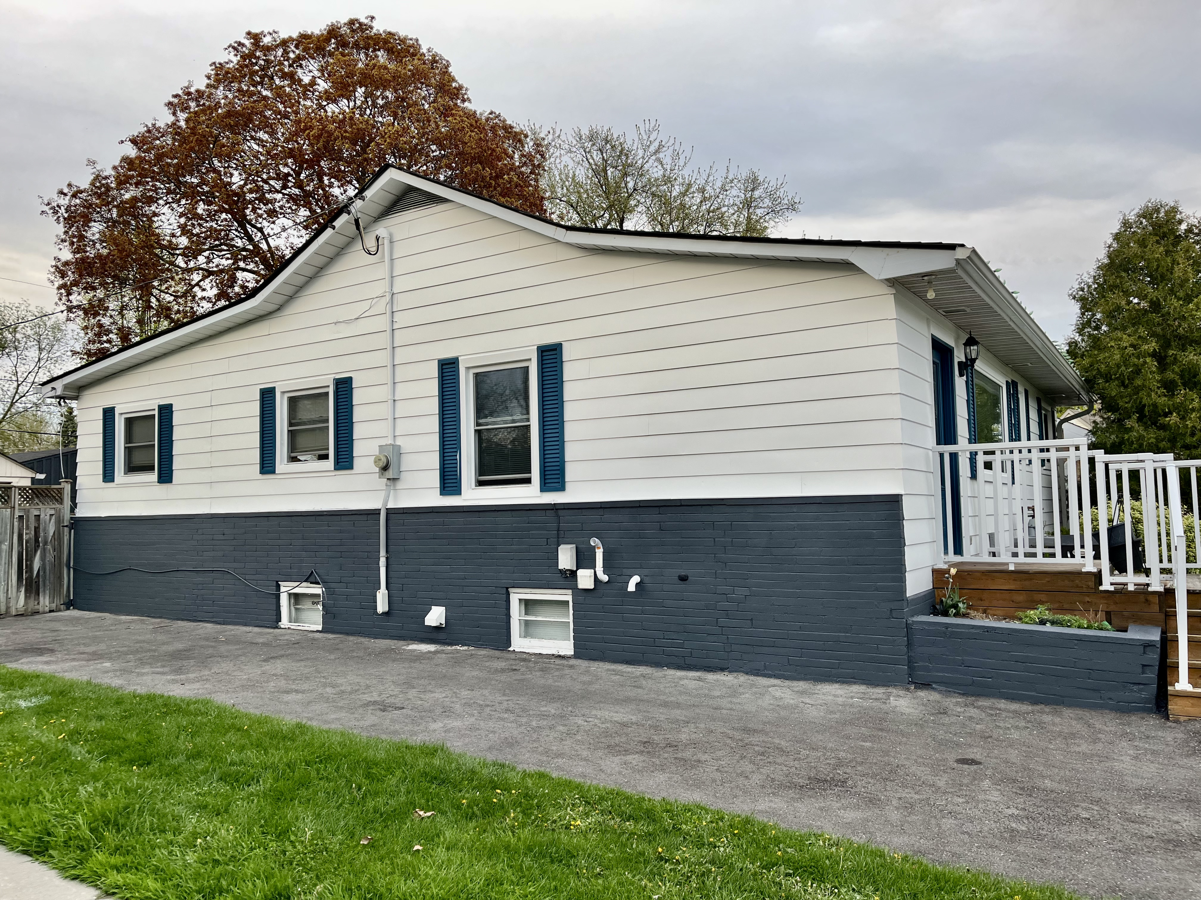 Brick staining project