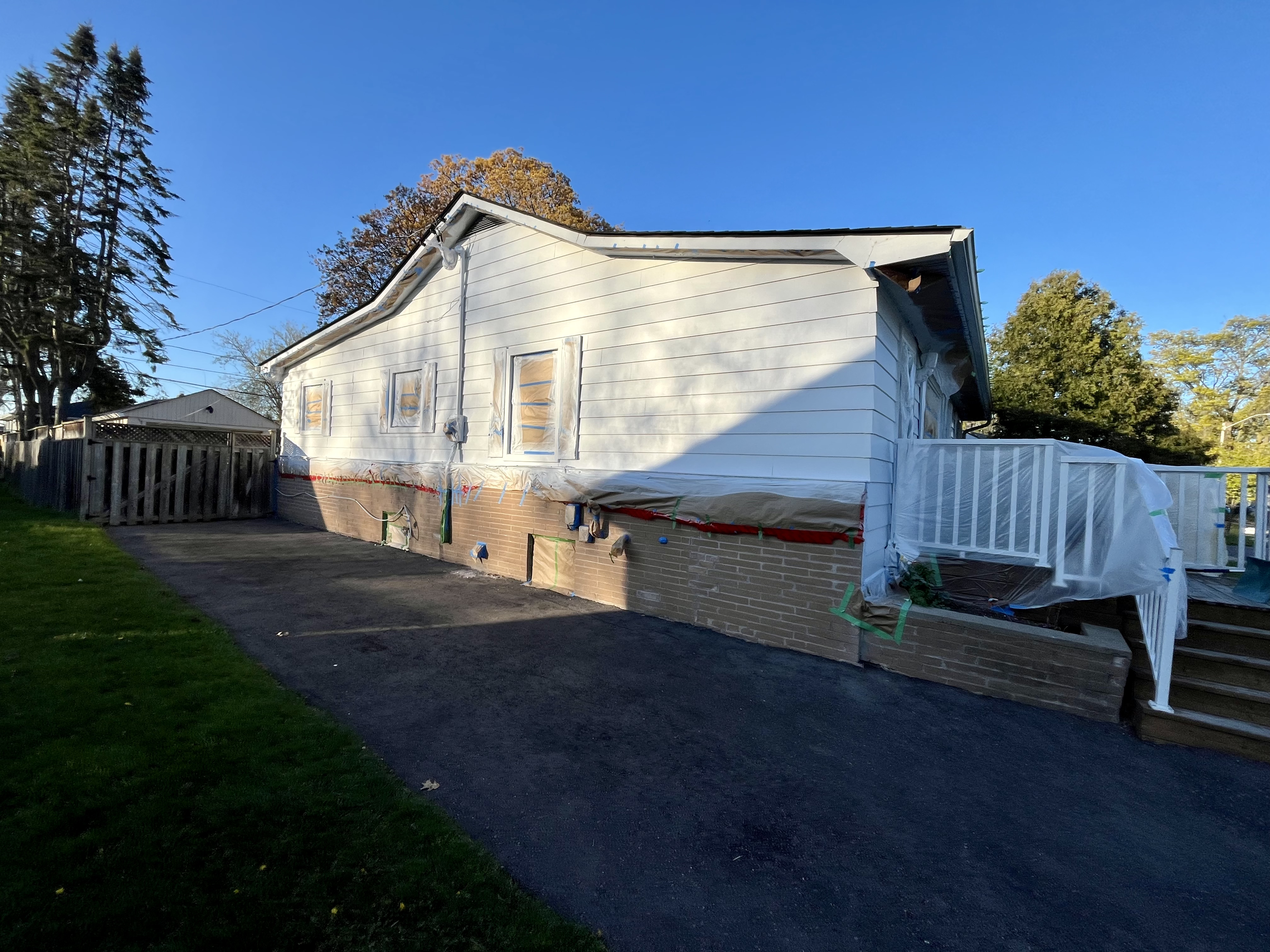 Brick staining Durham Region