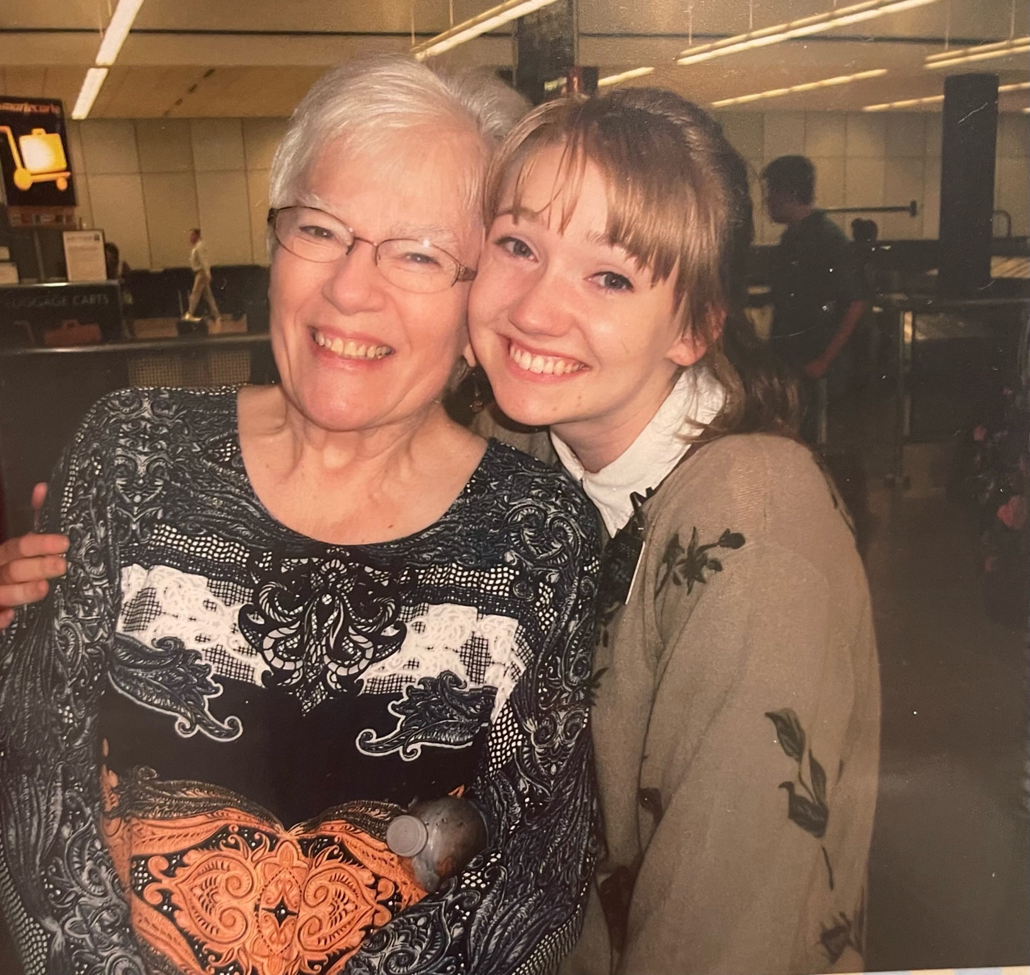 Me and my old-fashioned, conservative grandma