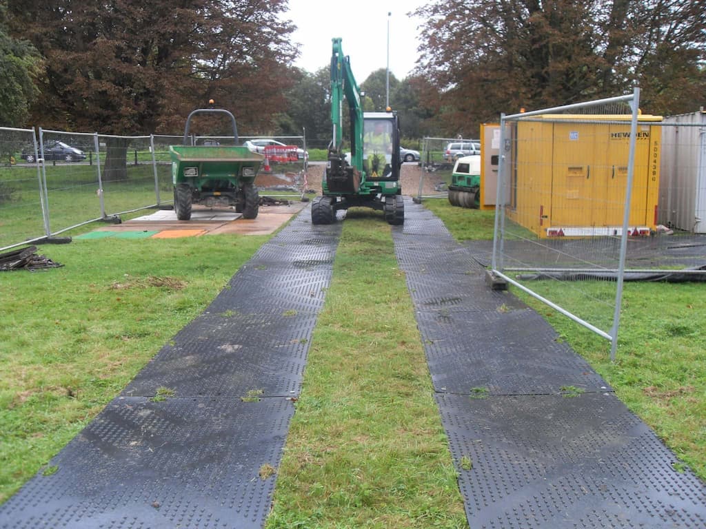 Ground Protection Mats for Vehicle Access
