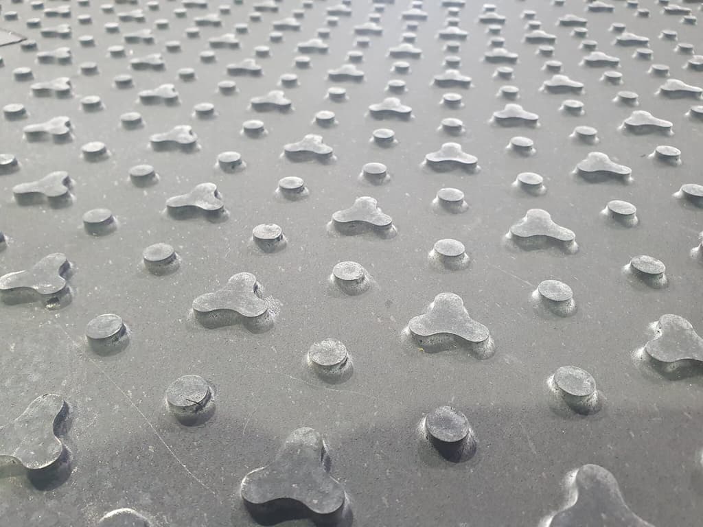 Textured Ground Mat Pattern